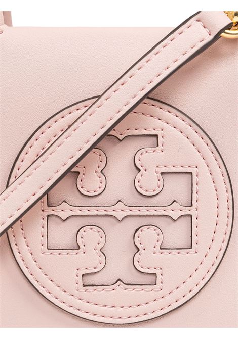 Borsa tote mini ella con logo applicato in rosa di Tory Burch - donna TORY BURCH | 145613655