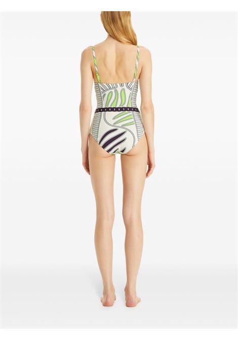 Multicolored zebra-print underwire-cup one-piece swimsuit tory burch - women TORY BURCH | 158923253