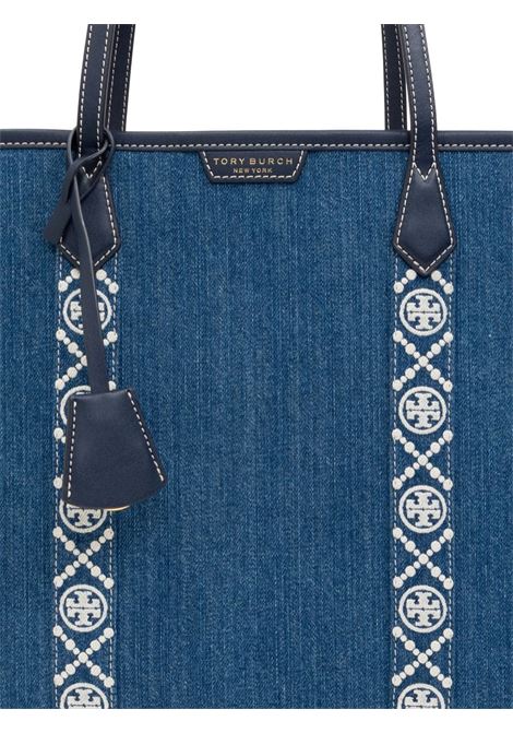 Borsa a spalla Perry in denim blu Tory Burch - donna TORY BURCH | 159268426