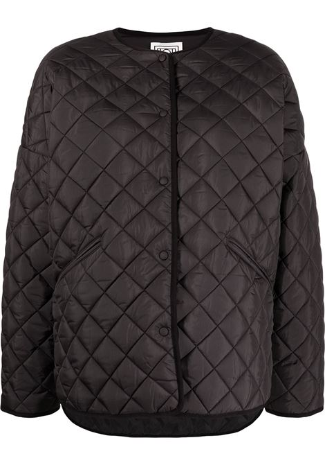 Black oversized quilted jacket - toteme women TOTEME | Outerwear | 211177732200