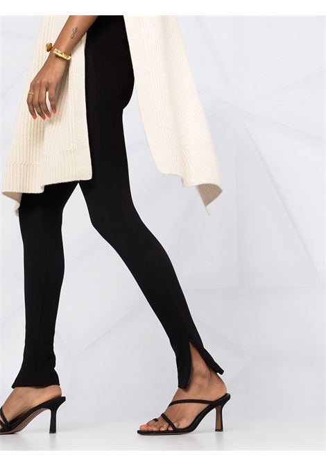 Black slim fit leggings - women  TOTEME | 211238774200