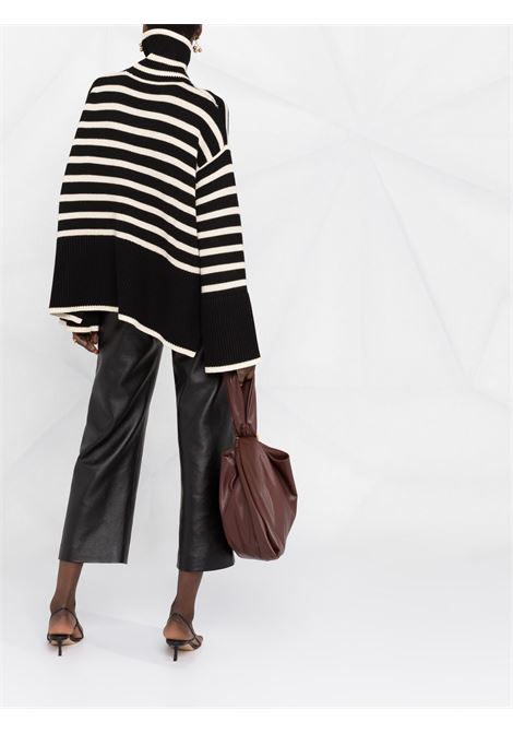 Black and white Signature stripe knitted jumper Toteme - women  TOTEME | 212562758210