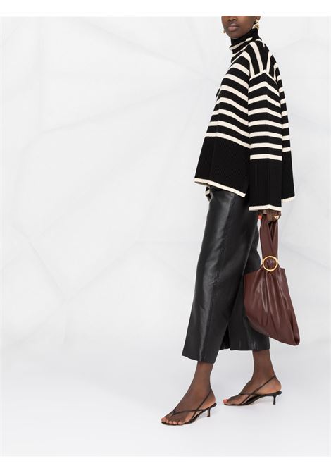 Black and white Signature stripe knitted jumper Toteme - women  TOTEME | 212562758210