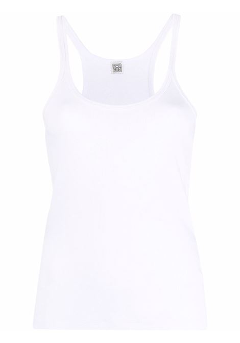 White scoop-neck vest top - toteme - women TOTEME | Top | 213458772100