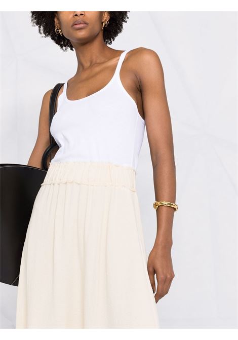 White scoop-neck vest top - toteme - women TOTEME | 213458772100