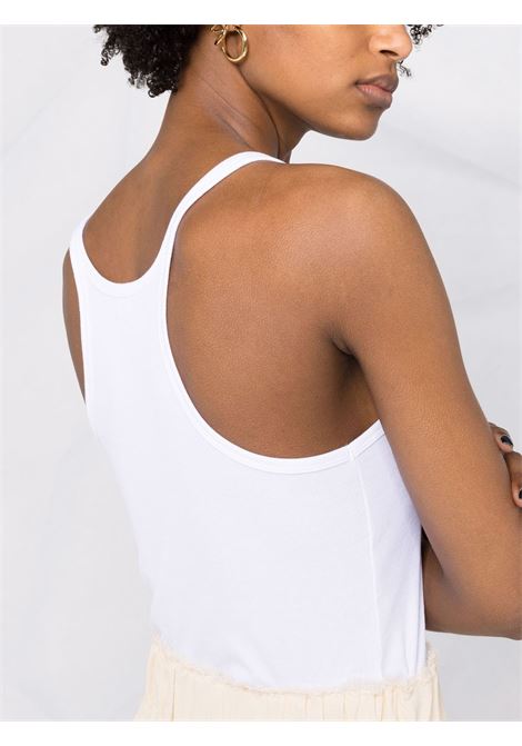 White scoop-neck vest top - toteme - women TOTEME | 213458772100