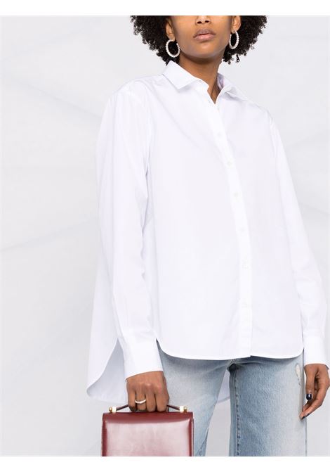 Long sleeve shirt in white - toteme -  women TOTEME | 223708710100