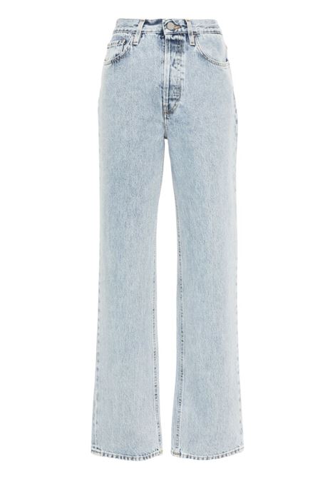 Jeans con taglio straight in blu Toteme - donna