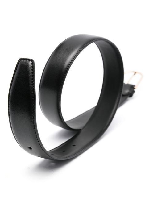 Cintura con logo in nero Toteme - donna TOTEME | 241WAM972LE0025001