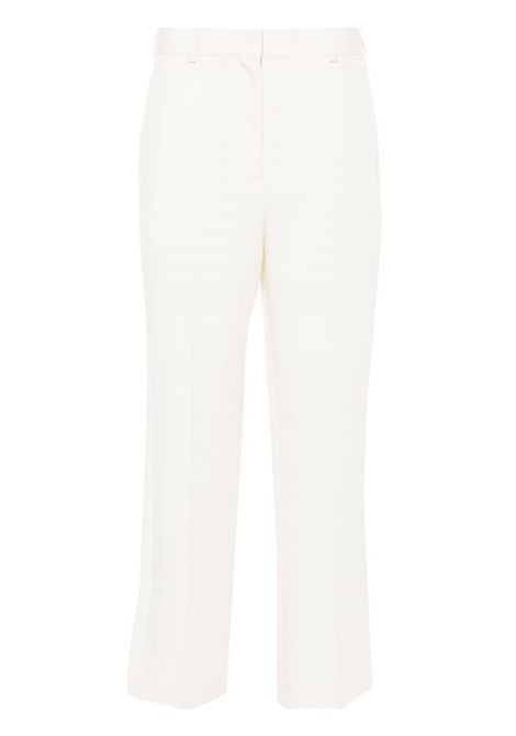 Pantaloni crop dritti in beige - donna TOTEME | 243WRB4511FB0065059