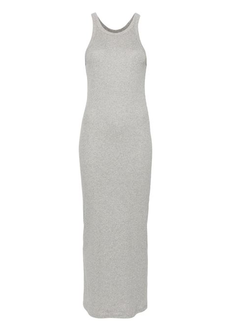 Grey sleveeless maxi dress Toteme - women TOTEME | Dresses | 243WRD3766FB0246074