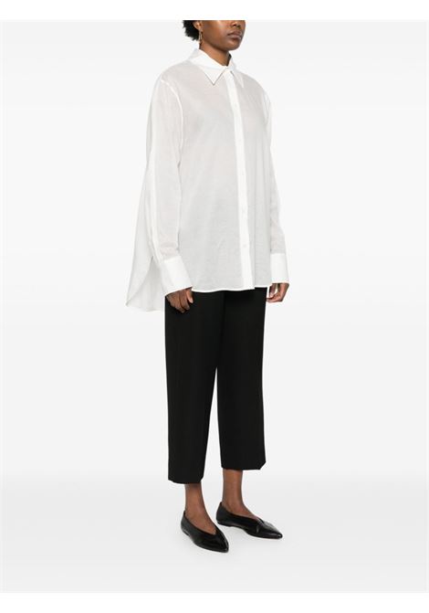 White long-sleeved shirt Toteme - women TOTEME | 243WRT2522FB0238047
