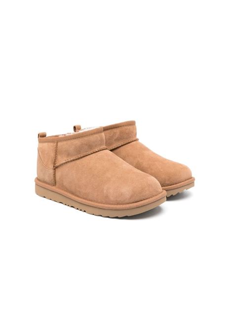 Stivali Classic Ultra-Mini in marrone Ugg Kids- Unisex UGG KIDS | Stivali | 1130750KCHE