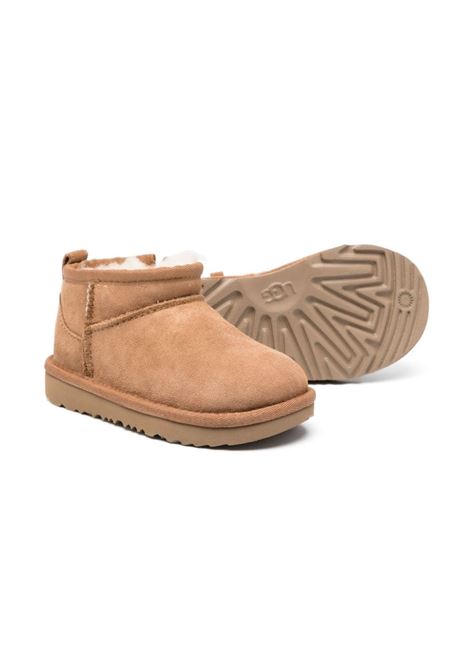 Stivali Classic Ultra Mini in marrone Ugg Kids- Unisex UGG KIDS | 1130750TCHE