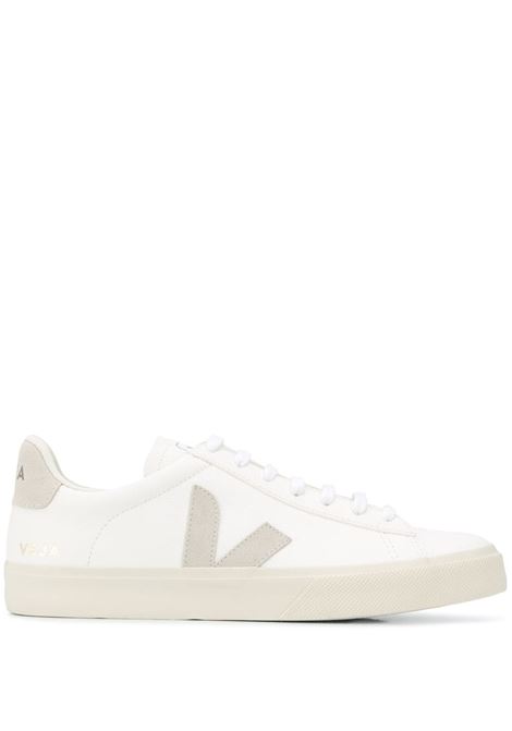 Sneakers basse campo in bianco e beige - VEJA uomo VEJA | Sneakers | CP0502429BWHT