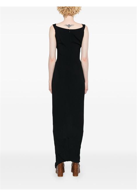 Black cowl neck maxi dress Vivienne Westwood - women VIVIENNE WESTWOOD | 1101035BW00VZN401