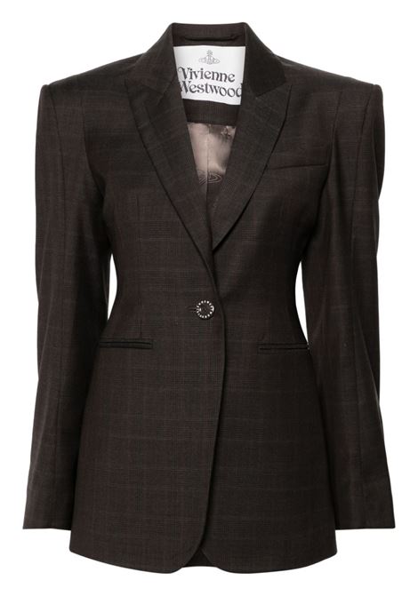 Blazer Sb Alien Lauren in marrone di Vivienne Westwood - donna