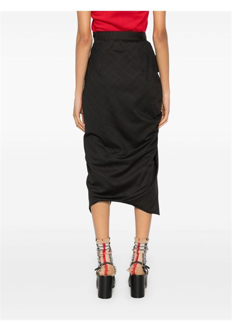 Brown Side Panther skirt Vivienne Westwood - women VIVIENNE WESTWOOD | 1K01001AW00YXN209