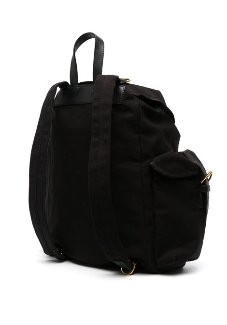 Black Orb-plaque drawstring backpack - unisex VIVIENNE WESTWOOD | 43010072W00IWN401