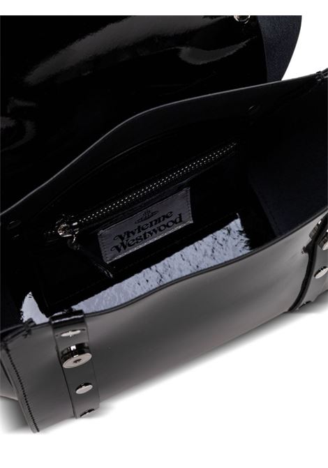Black mini Betty tote bag Vivienne Westwood -  VIVIENNE WESTWOOD | 47030004WL001ON403
