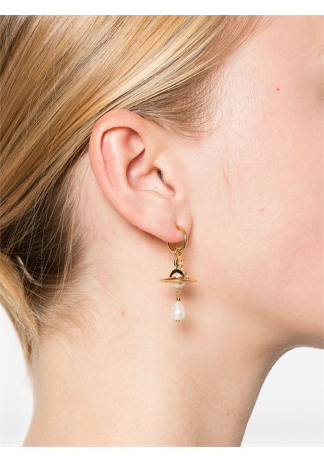 Gold Aleksa earrings Vivienne Westwood - women VIVIENNE WESTWOOD | 6203007202R496CNR496