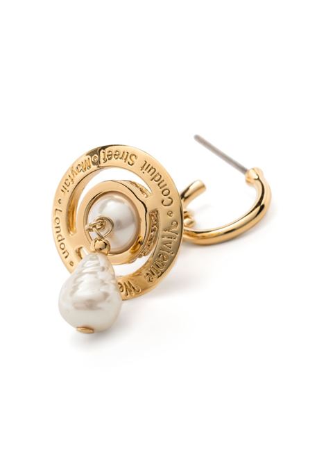 Gold Aleksa earrings Vivienne Westwood - women VIVIENNE WESTWOOD | 6203007202R496CNR496