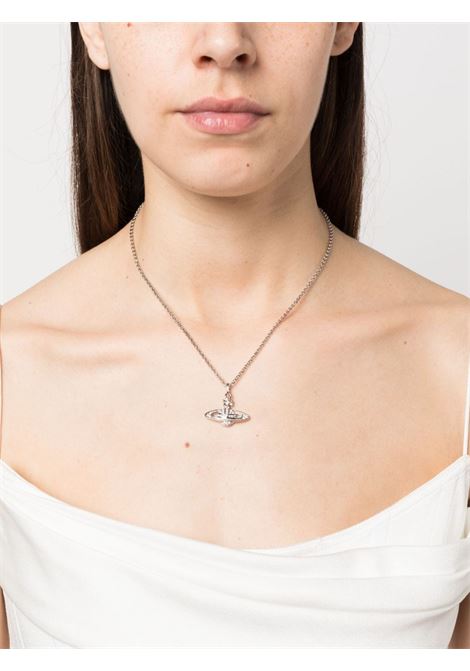 Silever-tone Mini Bas Relief pendant necklace Vivienne Westwood - women VIVIENNE WESTWOOD | 6302008602P116CNP116