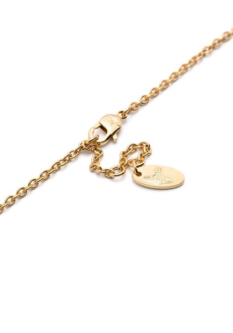 Ivory and gold Kika necklace Vivienne Westwood - women VIVIENNE WESTWOOD | 6302009402R770R770