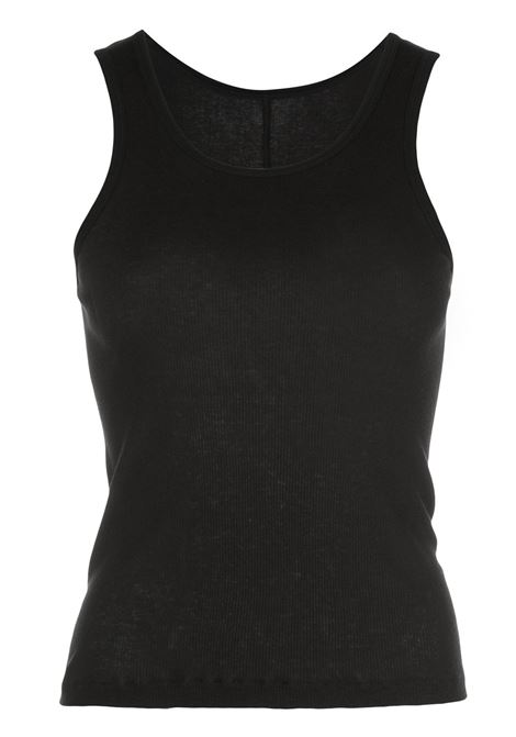 Black Release 04 ribbed tank top - women