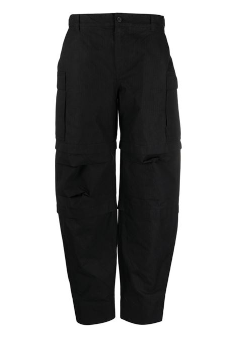 Pantaloni cargo in nero - donna