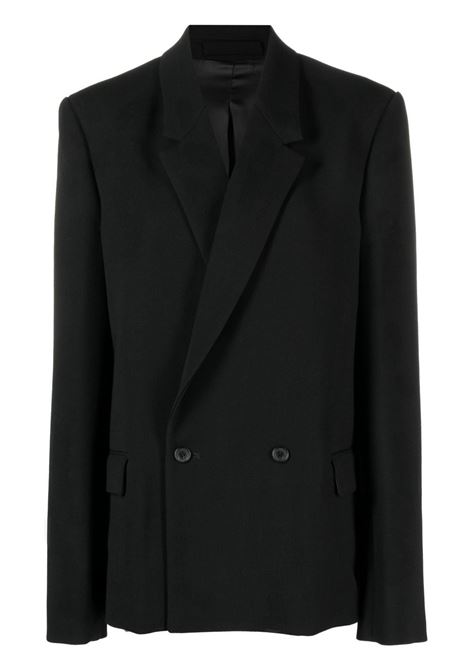 Black x Hailey Bieber double breasted blazer Wardrobe.Nyc  - women WARDROBE.NYC | Blazers | W4029R09BLK