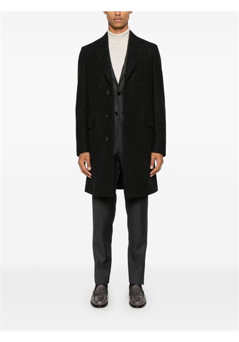 Cappotto monopetto in nero Zegna - uomo ZEGNA | 4DG2G0897700A8N