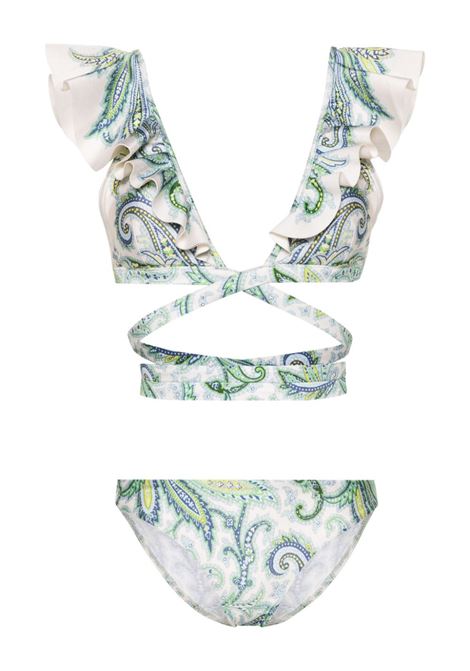 Ottie bikini Zimmermann in verde - donna