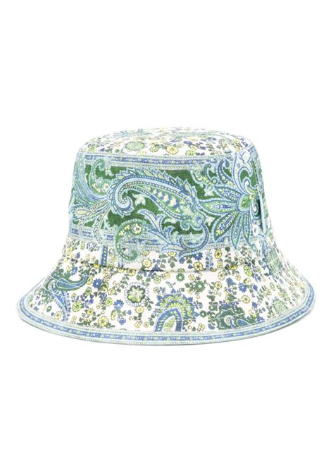 Multicolored graphic-print bucket hat Zimmermann - women ZIMMERMANN | 5150SS24GRPA