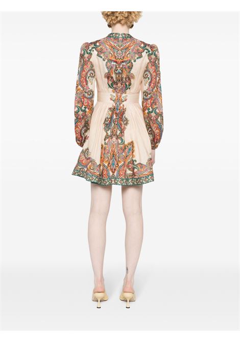 Multicolor Ottie paisley-print mini dress Zimmermann - women ZIMMERMANN | 7043DSS242MPAI