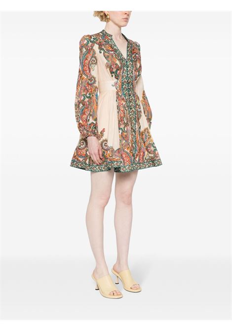 Multicolor Ottie paisley-print mini dress Zimmermann - women ZIMMERMANN | 7043DSS242MPAI