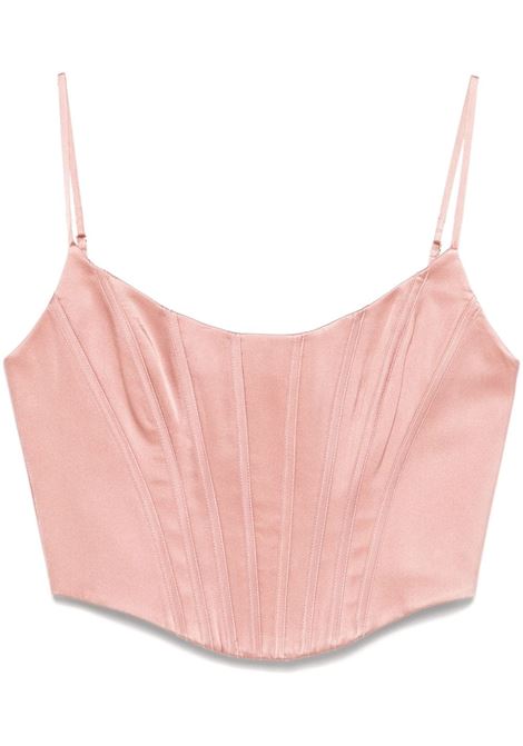 Corsetto crop in rosa Zimmermann - donna