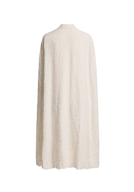 Ecru embroidered cady cape Elie Saab - women ELIE SAAB | J0089NF24CDE01W0001