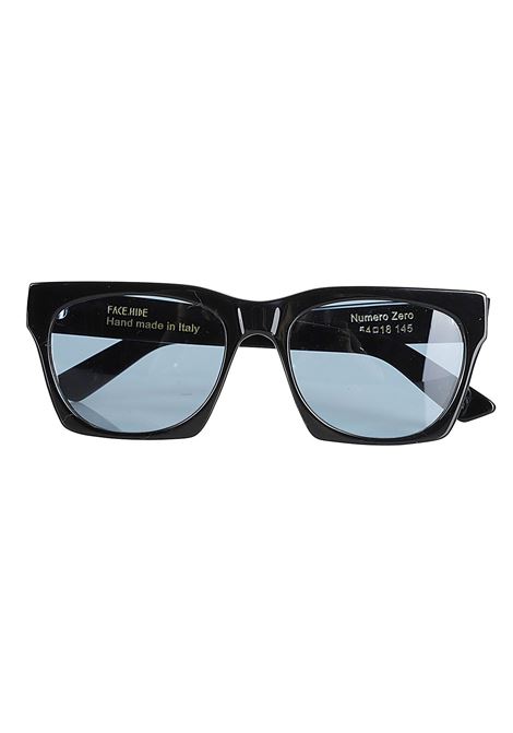 Black numero 0 sunglasses FACE.HIDE - unisex