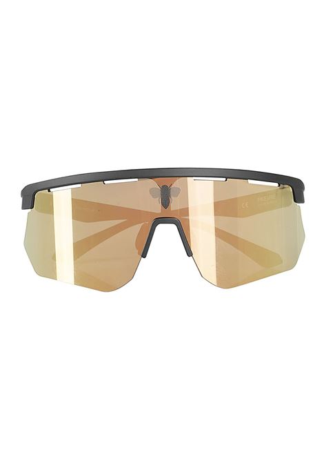 Gold and black raider sunglasses FACE.HIDE - unisex