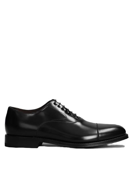 Black lace-up derby shoes Green George - men