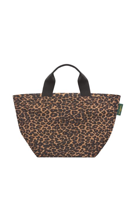Multicolored sac cabas leopard-print bag Herv? chapelier- unisex