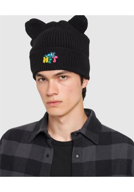 Cappello con orecchie e logo in nero Inbetweeners - unisex INBETWEENERS | F4TWUAHT005110