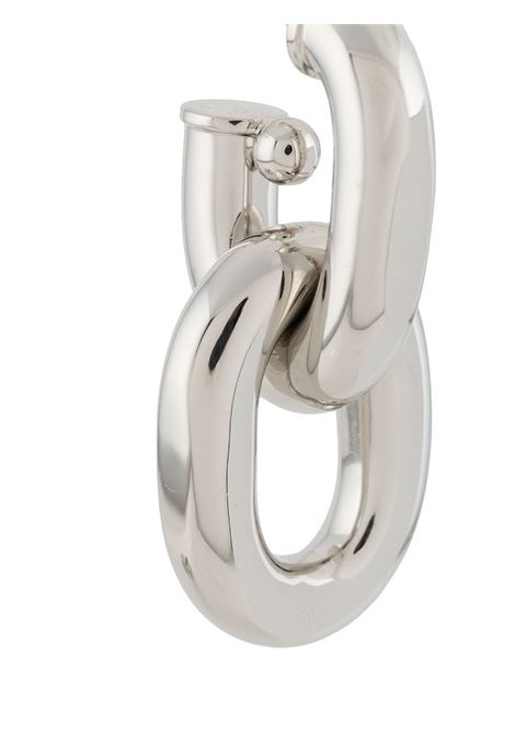 Silver chunky drop-chain earrings - women RABANNE | 20HBB0024MET083P040