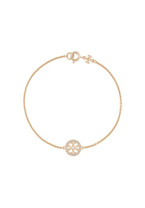 Gold  Miller cut-out logo bracelet - women TORY BURCH | 80997783