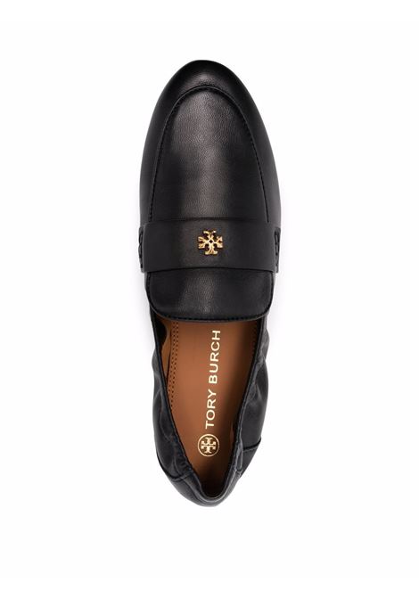 Black logo-detail loafers - TORY BURCH - women TORY BURCH | 87269006