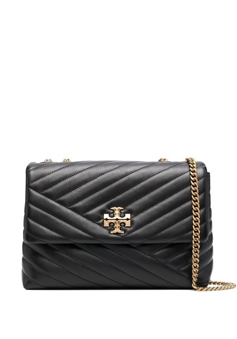 Black Kira chevron shoulder bag - women 