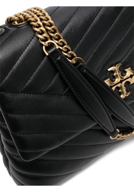 Black Kira chevron shoulder bag - women  TORY BURCH | 90446001