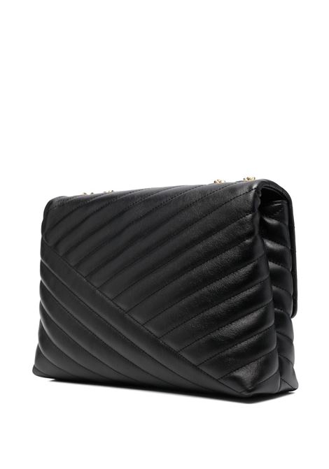 Black Kira chevron shoulder bag - women  TORY BURCH | 90446001