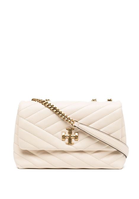 Cream Kira chevron shoulder bag - women 